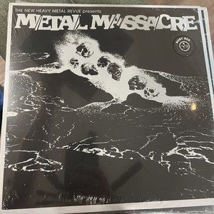 Metal Massacre  Comp Vinyl Lp Ruby Red Reissue New Metallica Ratt 2022